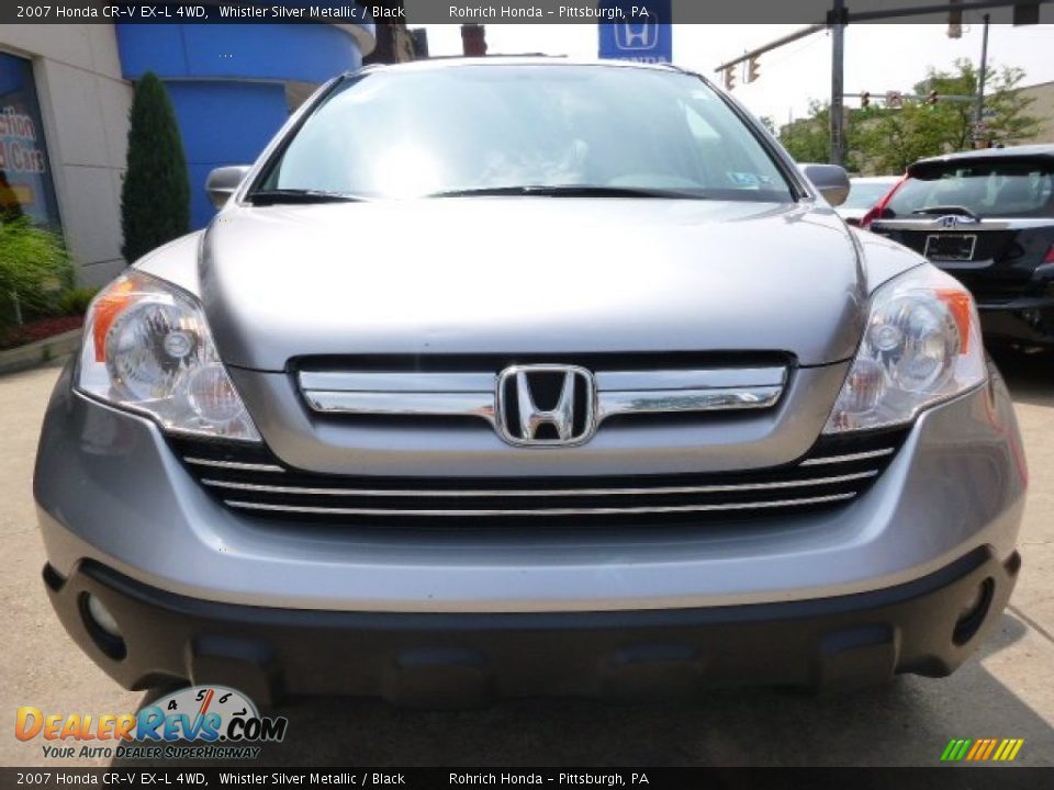 2007 Honda CR-V EX-L 4WD Whistler Silver Metallic / Black Photo #18