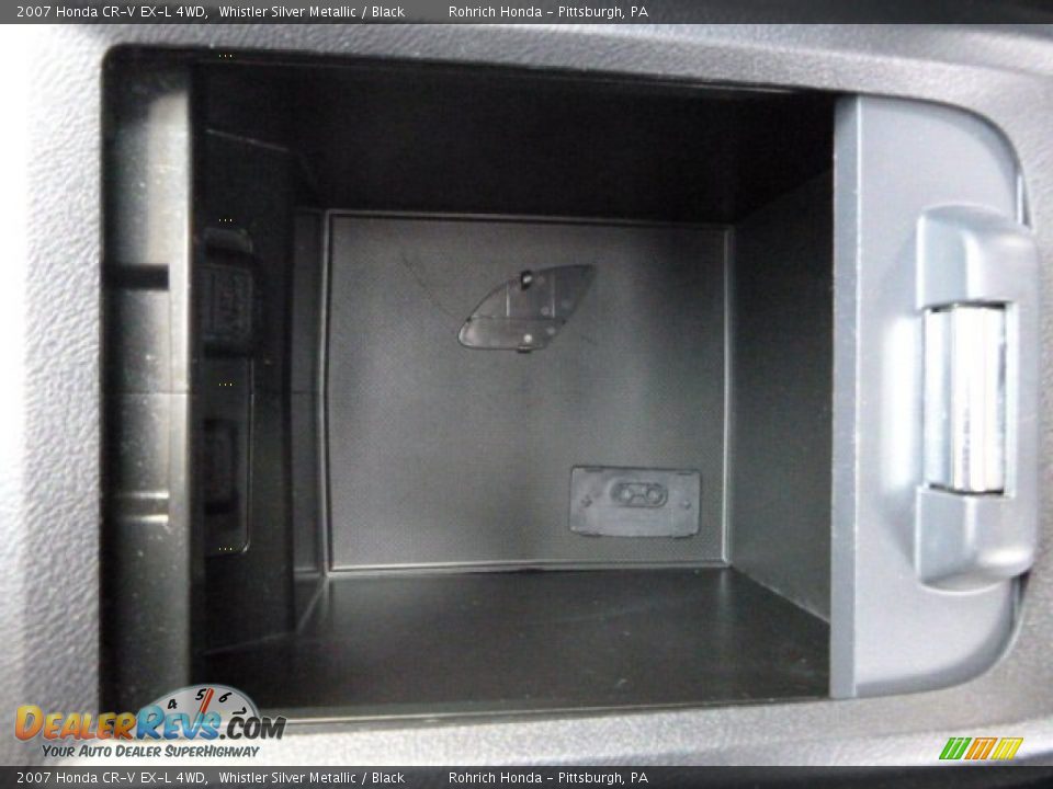 2007 Honda CR-V EX-L 4WD Whistler Silver Metallic / Black Photo #23