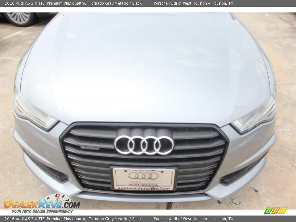 2016 Audi A6 3.0 TFSI Premium Plus quattro Tornado Grey Metallic / Black Photo #2