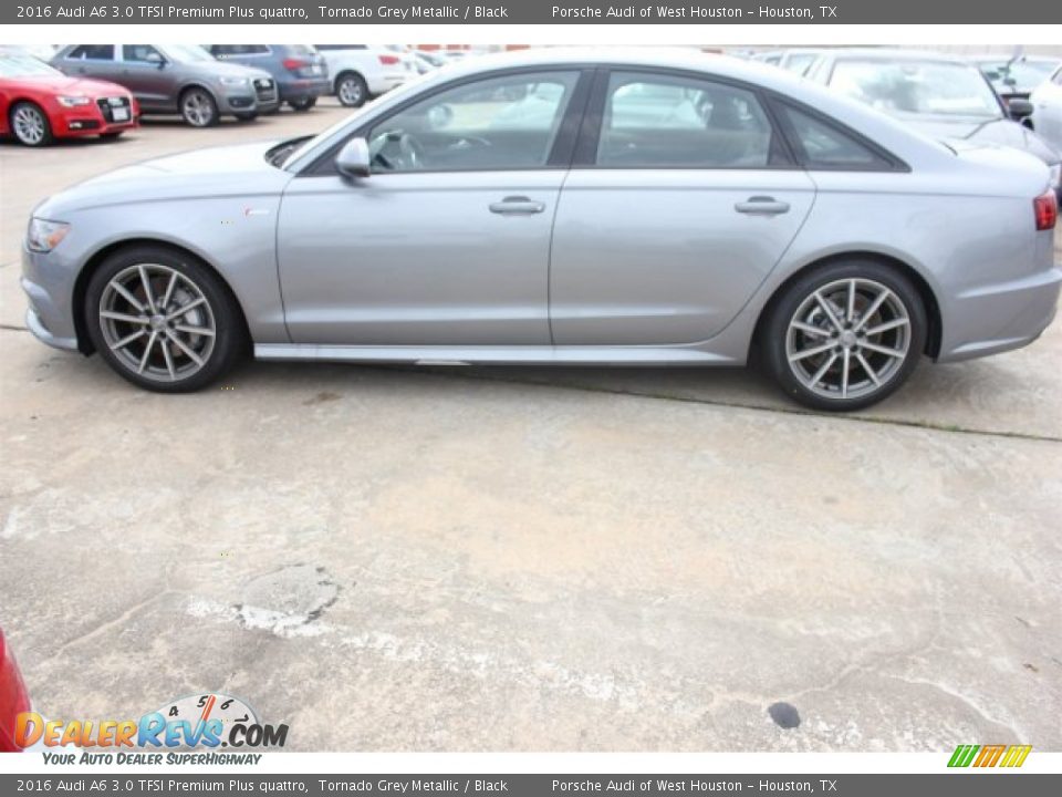 2016 Audi A6 3.0 TFSI Premium Plus quattro Tornado Grey Metallic / Black Photo #5