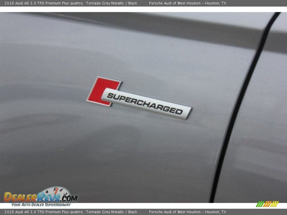 2016 Audi A6 3.0 TFSI Premium Plus quattro Tornado Grey Metallic / Black Photo #7