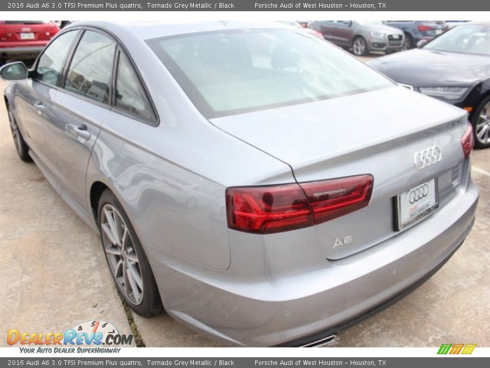 2016 Audi A6 3.0 TFSI Premium Plus quattro Tornado Grey Metallic / Black Photo #8