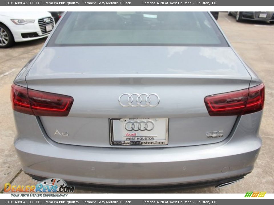 2016 Audi A6 3.0 TFSI Premium Plus quattro Tornado Grey Metallic / Black Photo #9