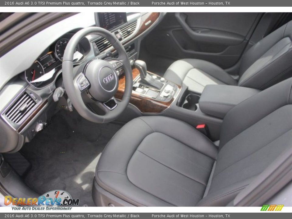 2016 Audi A6 3.0 TFSI Premium Plus quattro Tornado Grey Metallic / Black Photo #15
