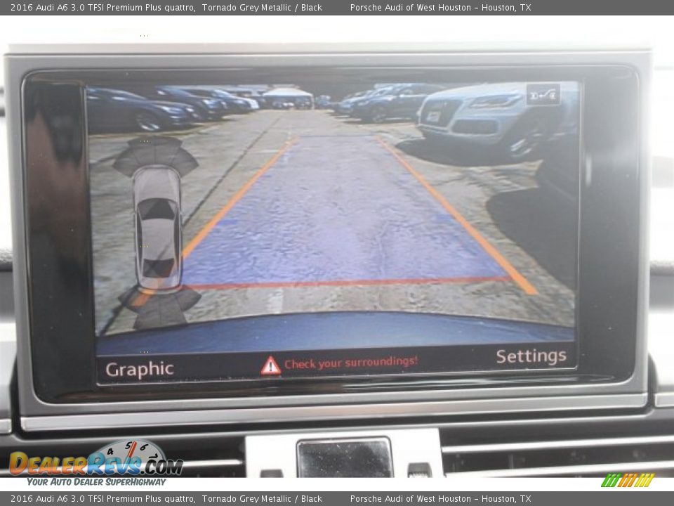 2016 Audi A6 3.0 TFSI Premium Plus quattro Tornado Grey Metallic / Black Photo #23