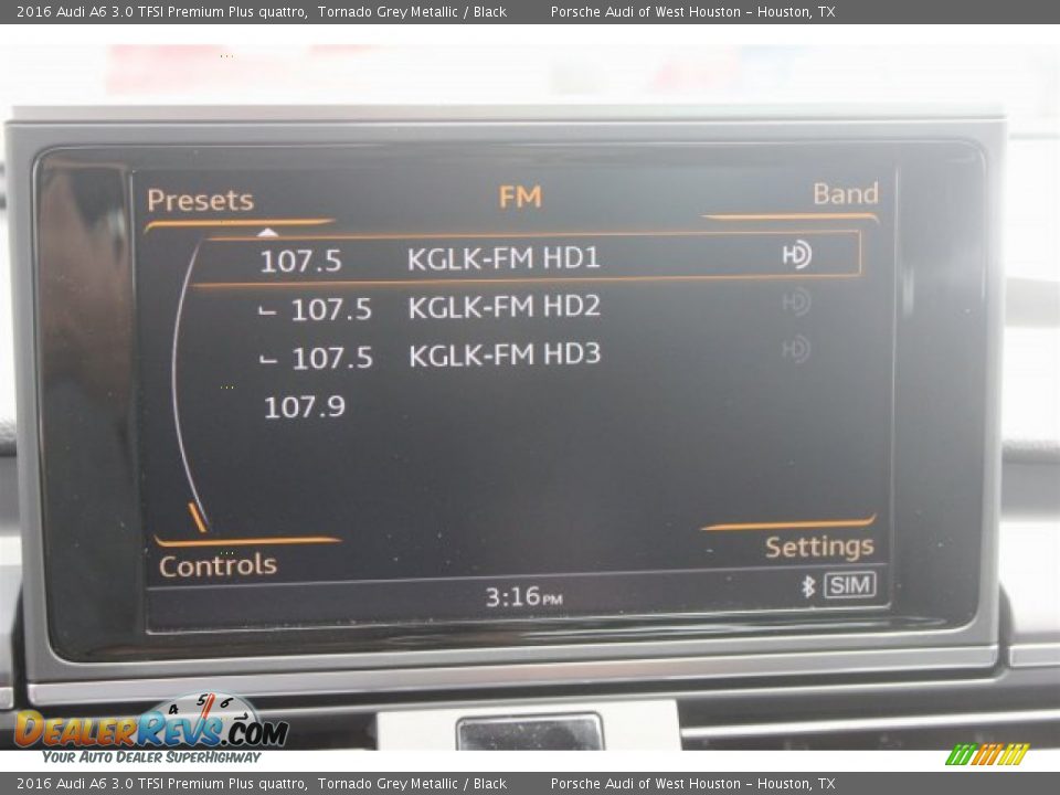 2016 Audi A6 3.0 TFSI Premium Plus quattro Tornado Grey Metallic / Black Photo #24