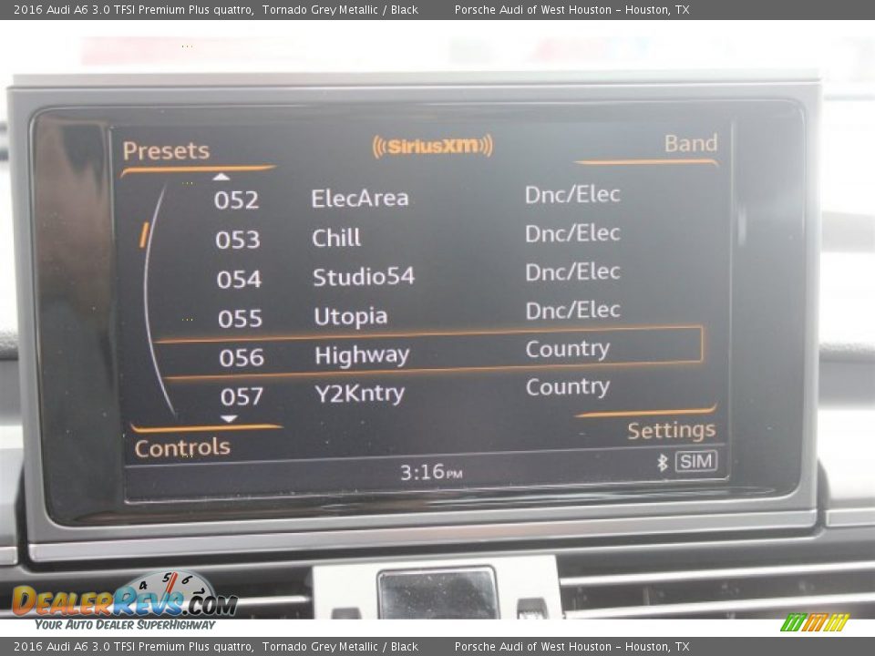 2016 Audi A6 3.0 TFSI Premium Plus quattro Tornado Grey Metallic / Black Photo #25