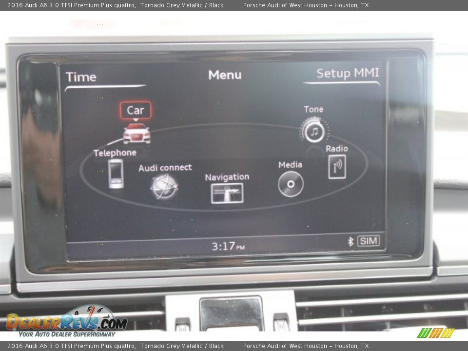 2016 Audi A6 3.0 TFSI Premium Plus quattro Tornado Grey Metallic / Black Photo #27