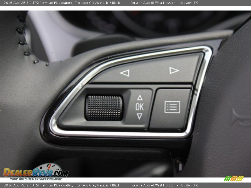 2016 Audi A6 3.0 TFSI Premium Plus quattro Tornado Grey Metallic / Black Photo #31