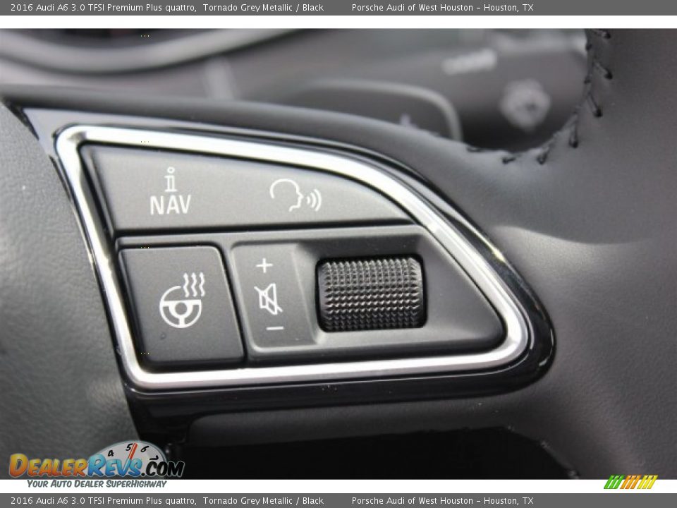 2016 Audi A6 3.0 TFSI Premium Plus quattro Tornado Grey Metallic / Black Photo #33