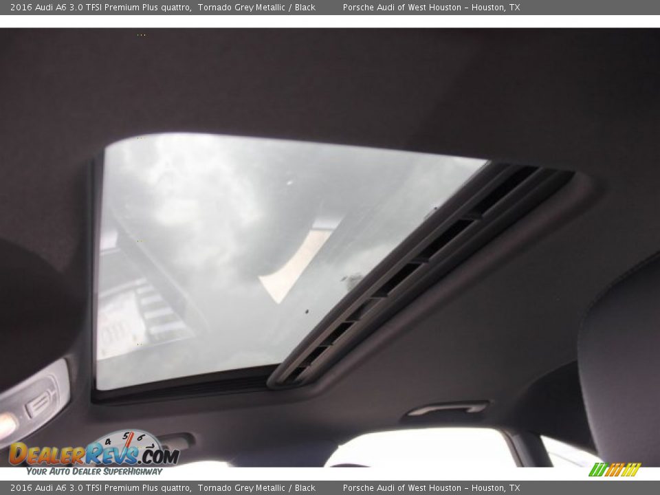 2016 Audi A6 3.0 TFSI Premium Plus quattro Tornado Grey Metallic / Black Photo #36