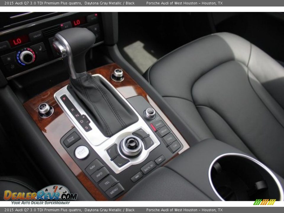 2015 Audi Q7 3.0 TDI Premium Plus quattro Daytona Gray Metallic / Black Photo #15