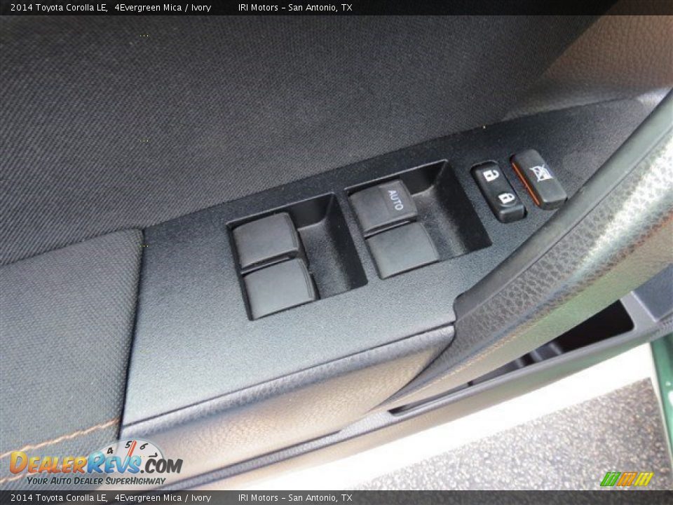 2014 Toyota Corolla LE 4Evergreen Mica / Ivory Photo #10