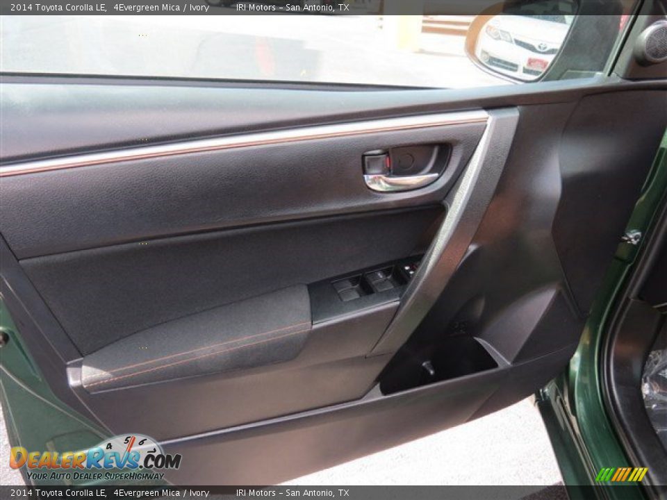 2014 Toyota Corolla LE 4Evergreen Mica / Ivory Photo #11