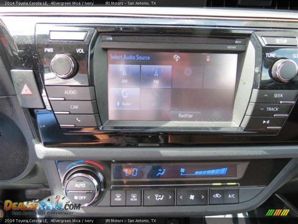 2014 Toyota Corolla LE 4Evergreen Mica / Ivory Photo #17