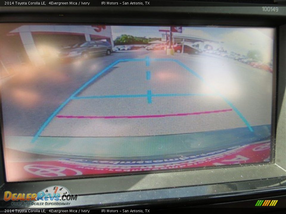 2014 Toyota Corolla LE 4Evergreen Mica / Ivory Photo #23