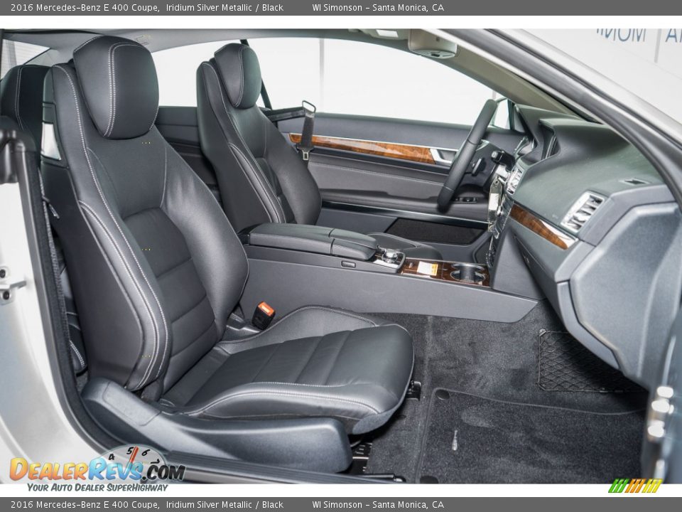 Front Seat of 2016 Mercedes-Benz E 400 Coupe Photo #2