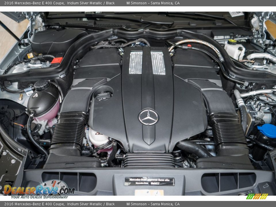 2016 Mercedes-Benz E 400 Coupe 3.0 Liter DI biturbo DOHC 24-Valve VVT V6 Engine Photo #9