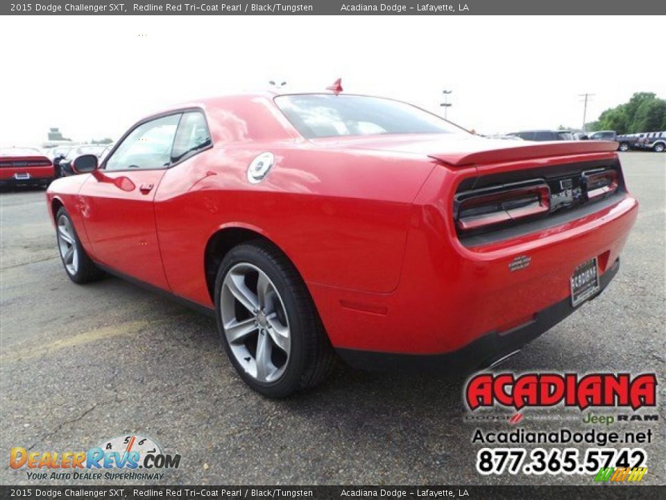 2015 Dodge Challenger SXT Redline Red Tri-Coat Pearl / Black/Tungsten Photo #2