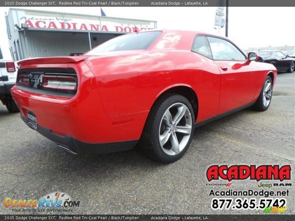 2015 Dodge Challenger SXT Redline Red Tri-Coat Pearl / Black/Tungsten Photo #3