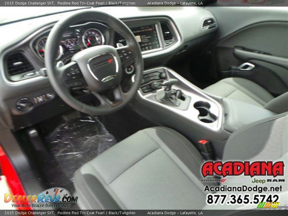 2015 Dodge Challenger SXT Redline Red Tri-Coat Pearl / Black/Tungsten Photo #9