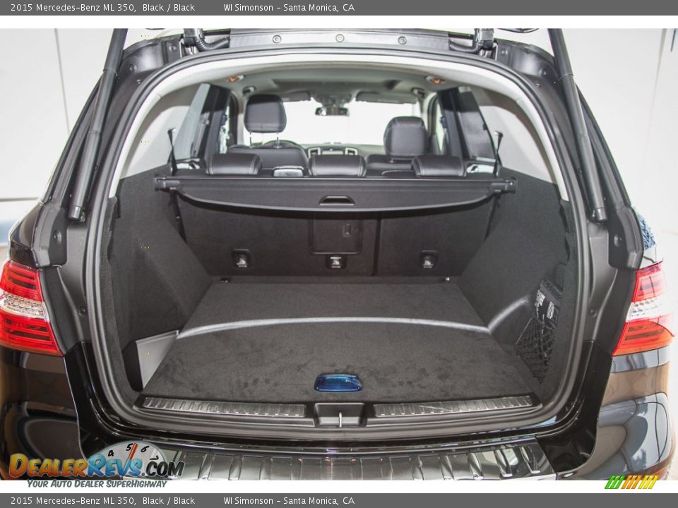 2015 Mercedes-Benz ML 350 Black / Black Photo #5