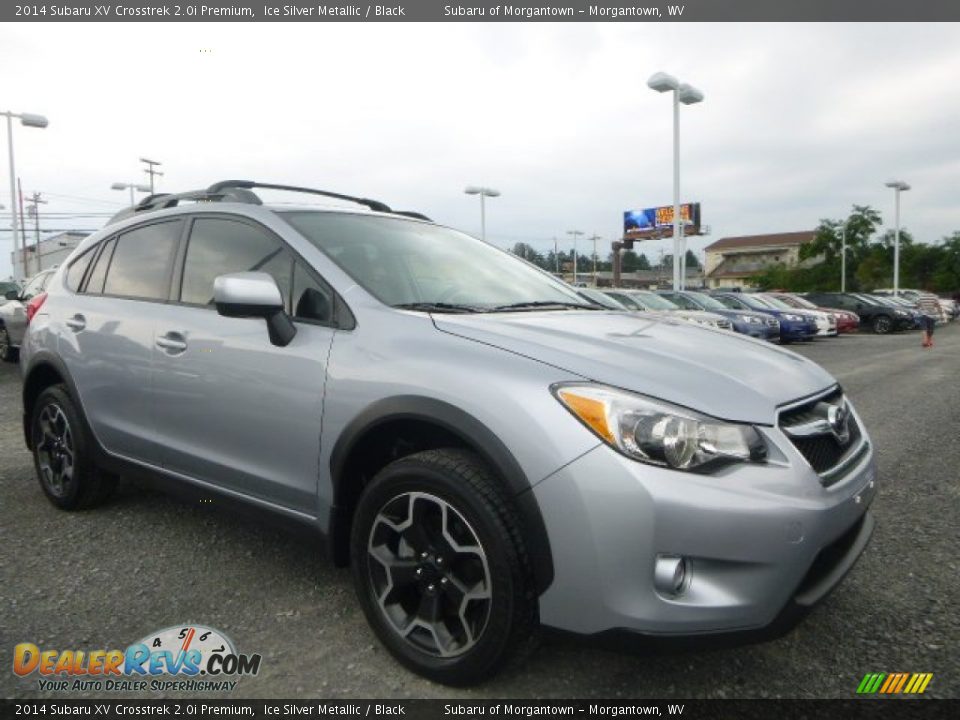 2014 Subaru XV Crosstrek 2.0i Premium Ice Silver Metallic / Black Photo #1
