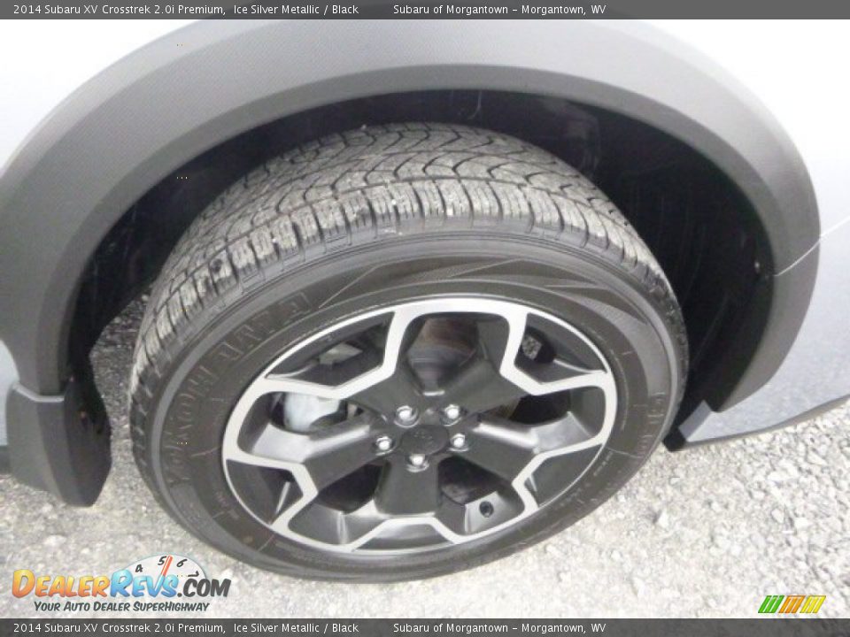 2014 Subaru XV Crosstrek 2.0i Premium Ice Silver Metallic / Black Photo #2