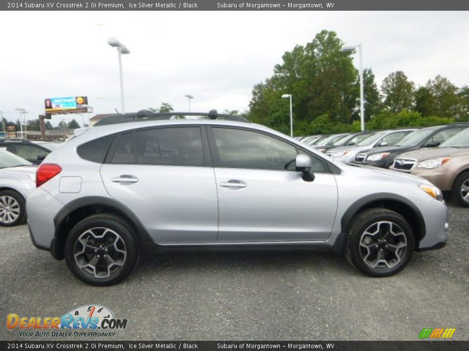 2014 Subaru XV Crosstrek 2.0i Premium Ice Silver Metallic / Black Photo #3