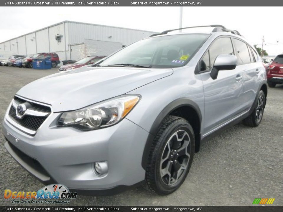 2014 Subaru XV Crosstrek 2.0i Premium Ice Silver Metallic / Black Photo #9