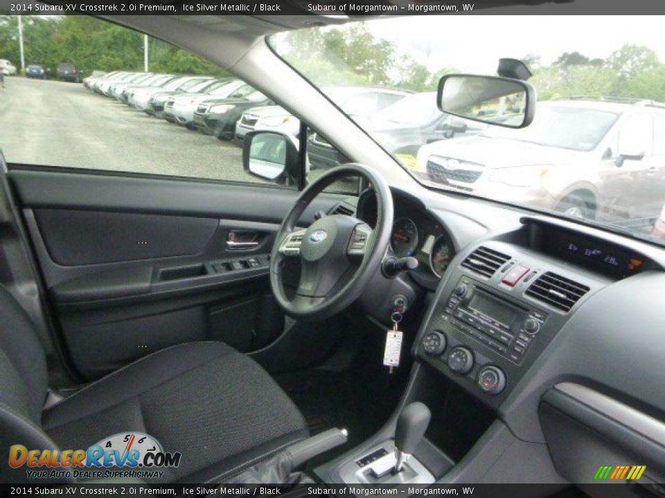 2014 Subaru XV Crosstrek 2.0i Premium Ice Silver Metallic / Black Photo #12
