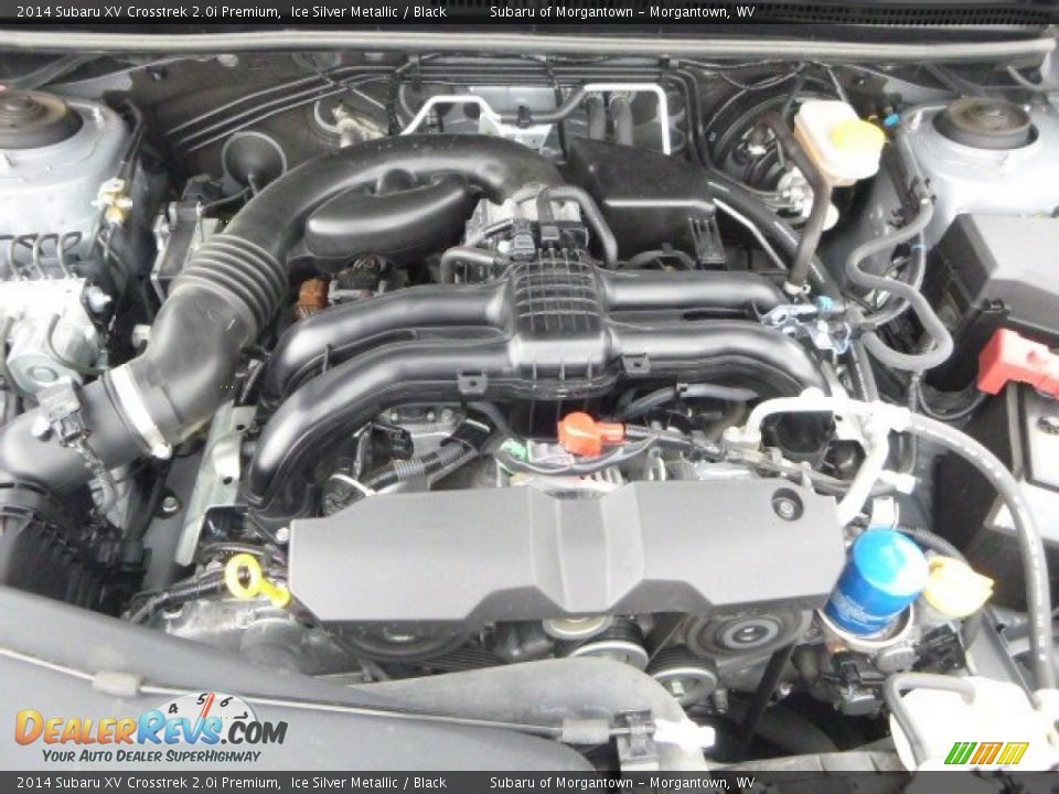 2014 Subaru XV Crosstrek 2.0i Premium Ice Silver Metallic / Black Photo #18