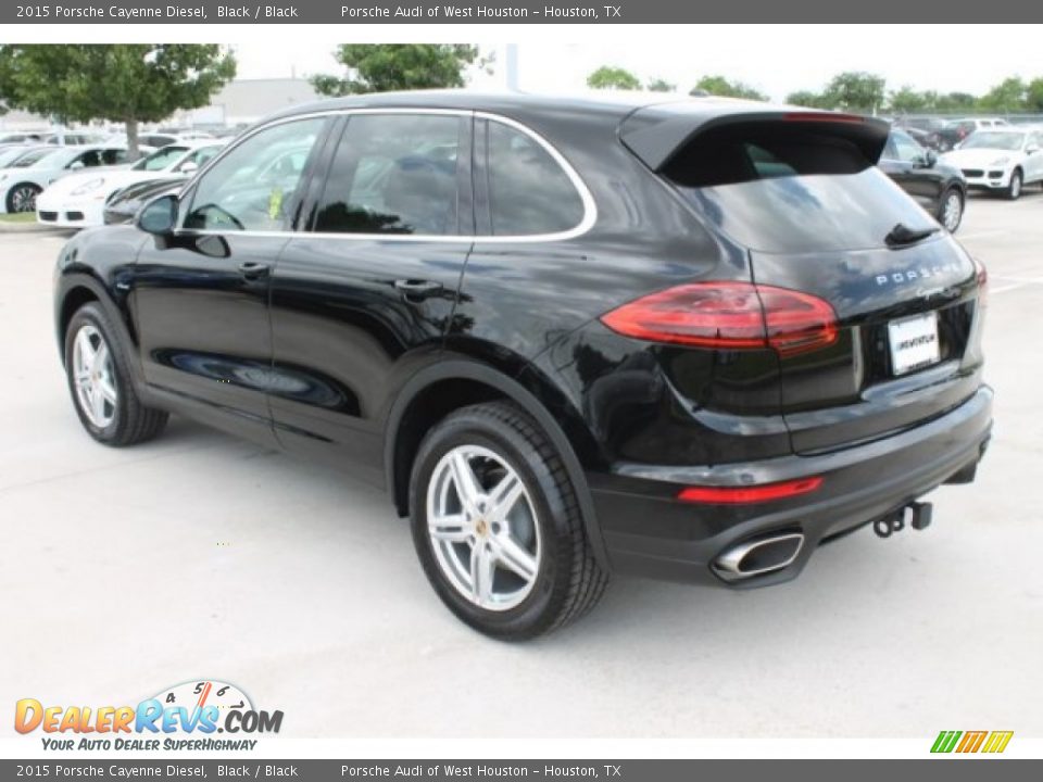 2015 Porsche Cayenne Diesel Black / Black Photo #7