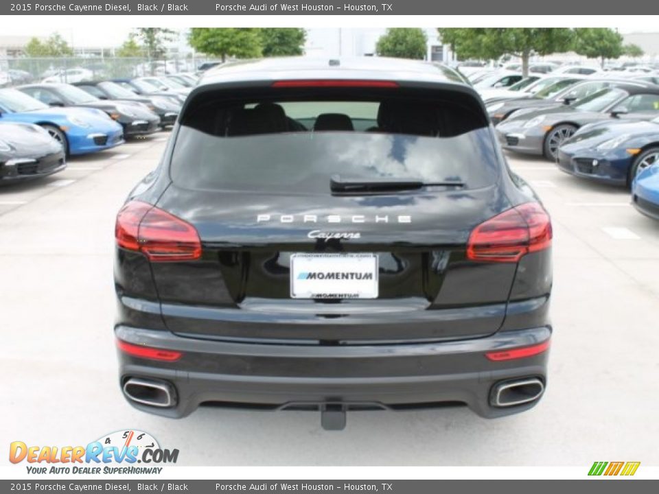 2015 Porsche Cayenne Diesel Black / Black Photo #8