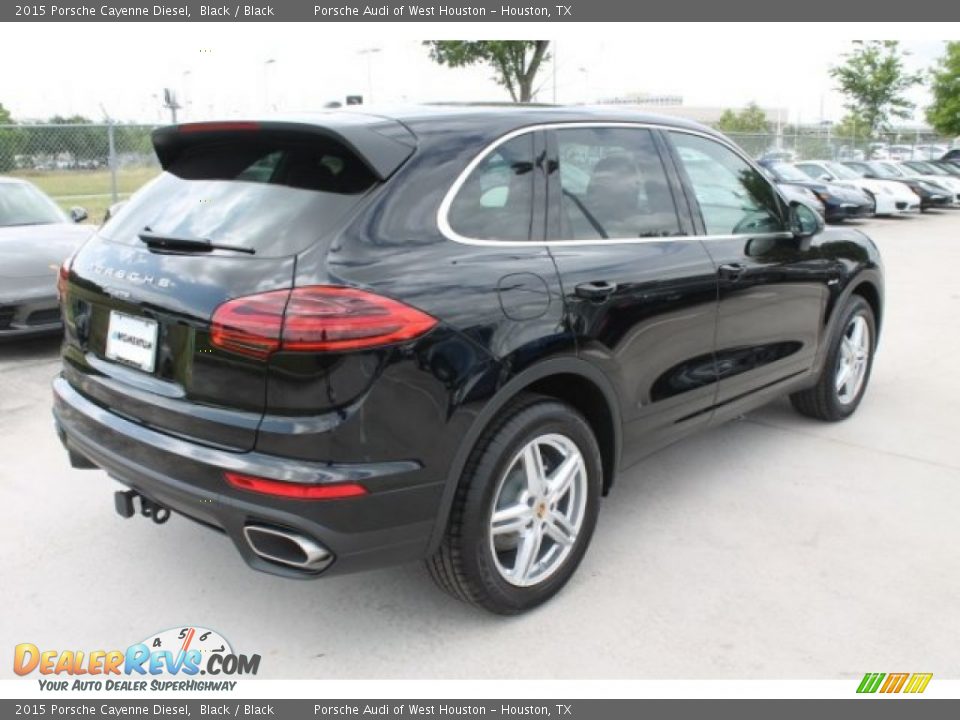 2015 Porsche Cayenne Diesel Black / Black Photo #9