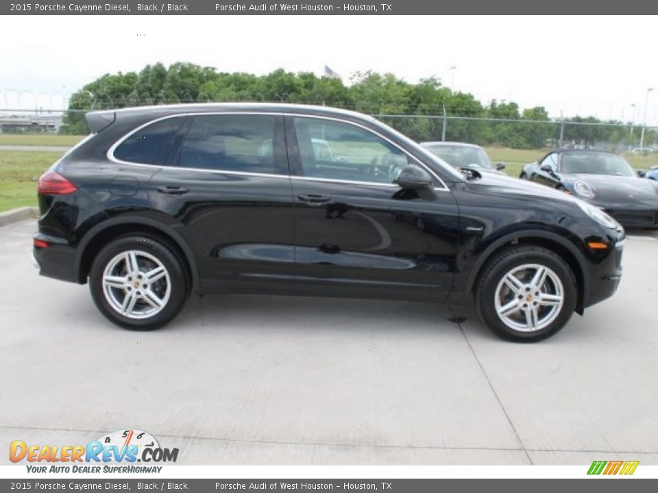 2015 Porsche Cayenne Diesel Black / Black Photo #10