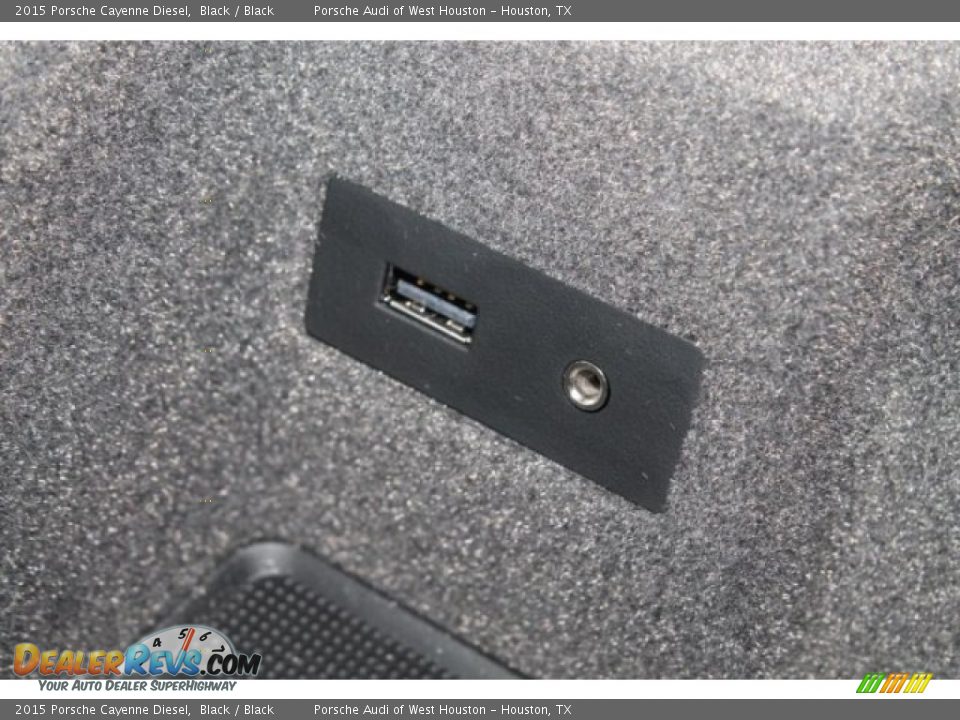 2015 Porsche Cayenne Diesel Black / Black Photo #17