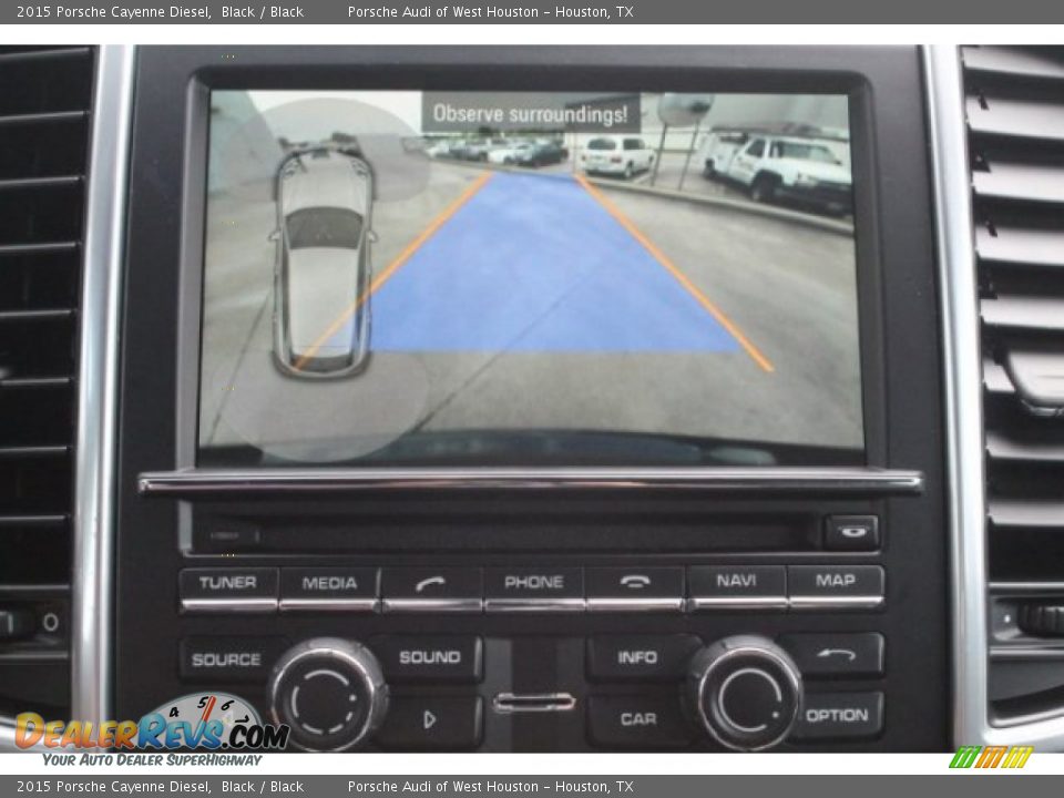 2015 Porsche Cayenne Diesel Black / Black Photo #21