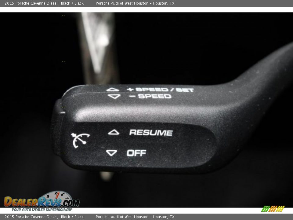2015 Porsche Cayenne Diesel Black / Black Photo #26