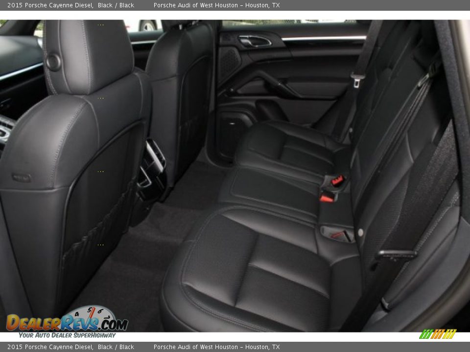 2015 Porsche Cayenne Diesel Black / Black Photo #30