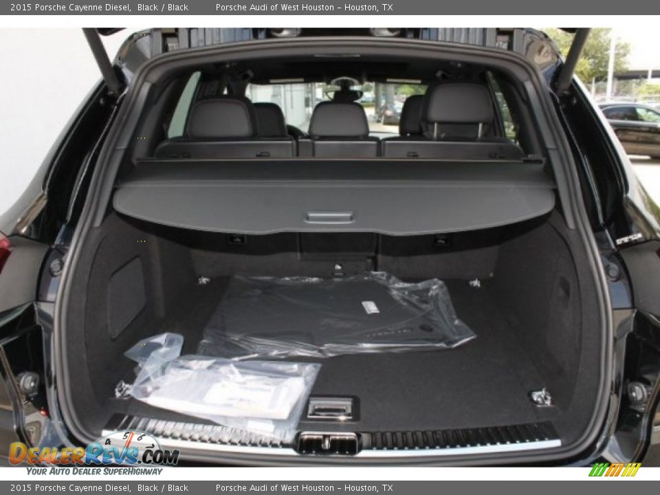 2015 Porsche Cayenne Diesel Black / Black Photo #31