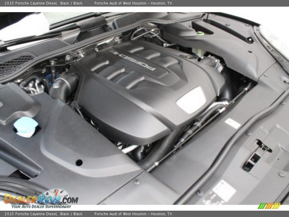 2015 Porsche Cayenne Diesel Black / Black Photo #32