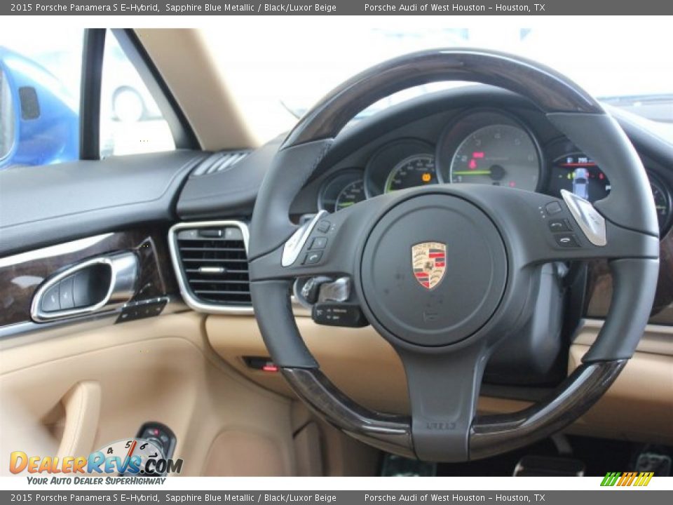 2015 Porsche Panamera S E-Hybrid Steering Wheel Photo #36