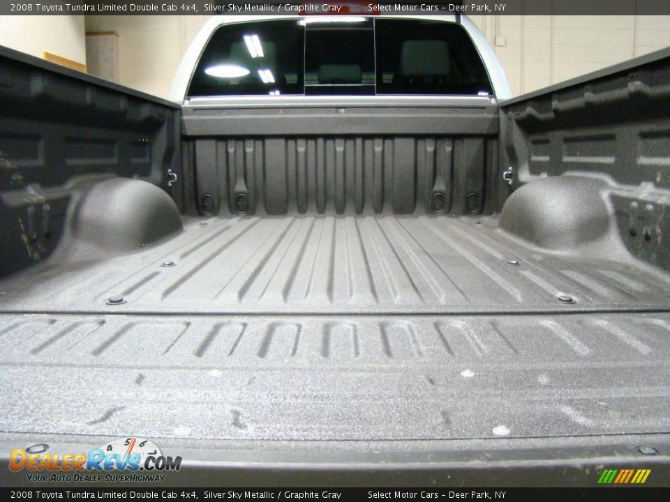 2008 Toyota Tundra Limited Double Cab 4x4 Silver Sky Metallic / Graphite Gray Photo #6