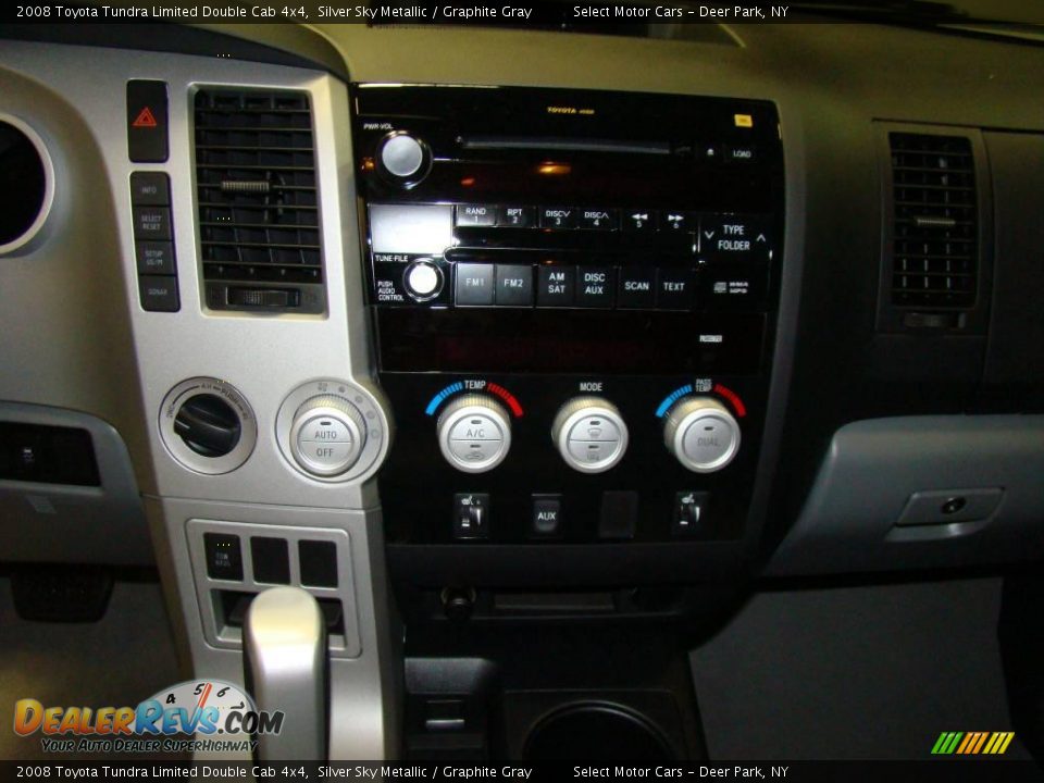 2008 Toyota Tundra Limited Double Cab 4x4 Silver Sky Metallic / Graphite Gray Photo #10