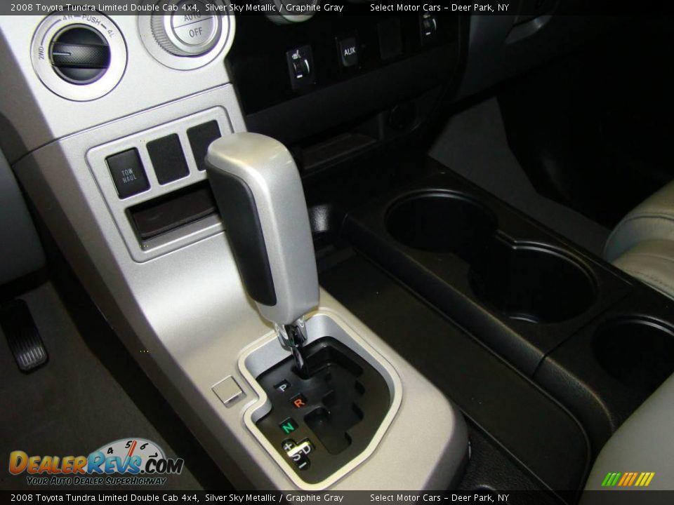 2008 Toyota Tundra Limited Double Cab 4x4 Silver Sky Metallic / Graphite Gray Photo #11