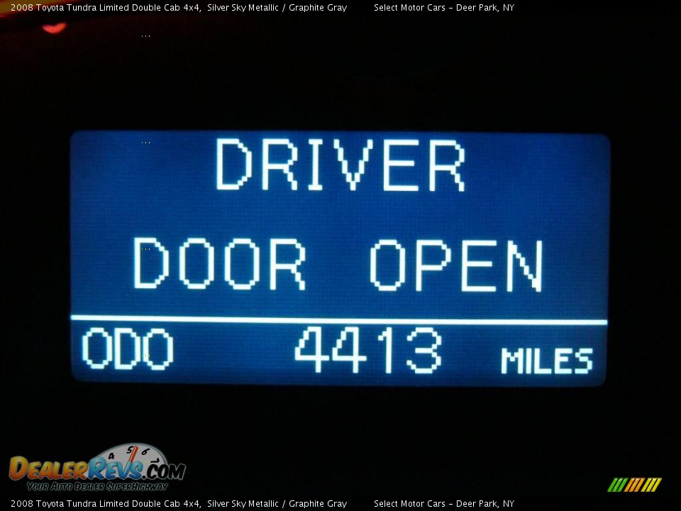 2008 Toyota Tundra Limited Double Cab 4x4 Silver Sky Metallic / Graphite Gray Photo #14