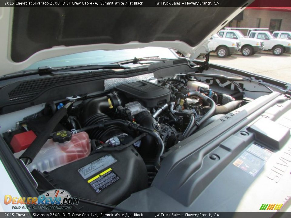 2015 Chevrolet Silverado 2500HD LT Crew Cab 4x4 Summit White / Jet Black Photo #13