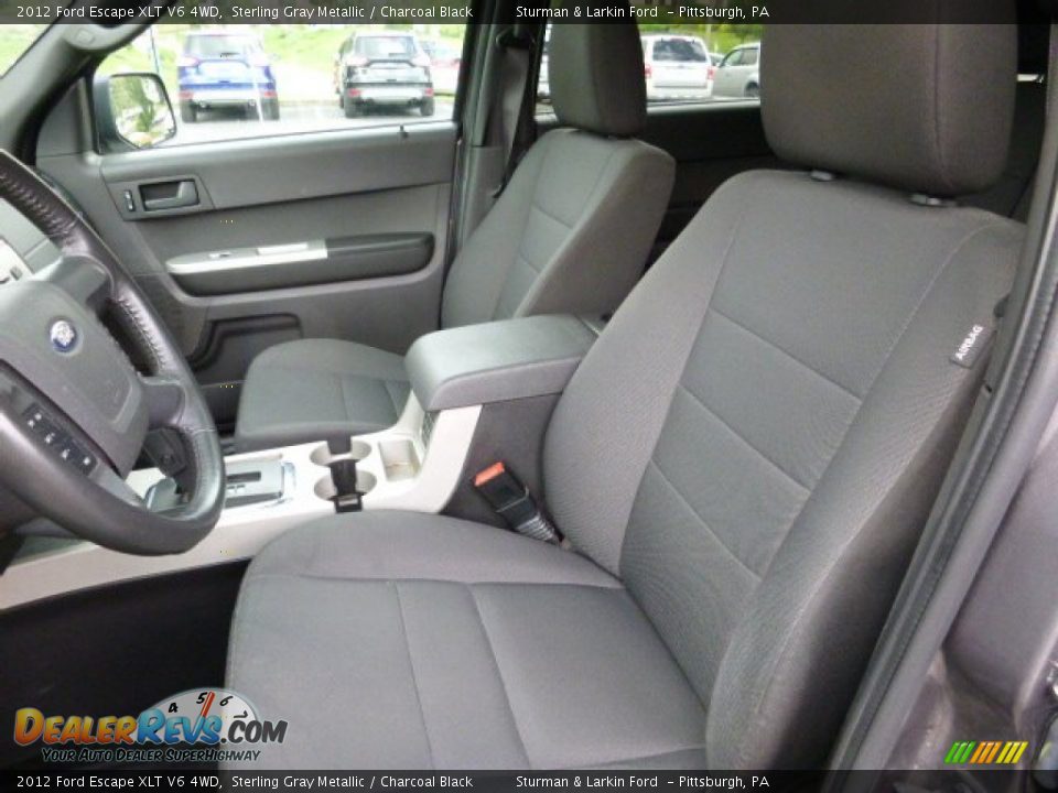 2012 Ford Escape XLT V6 4WD Sterling Gray Metallic / Charcoal Black Photo #8