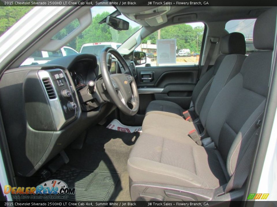 2015 Chevrolet Silverado 2500HD LT Crew Cab 4x4 Summit White / Jet Black Photo #32